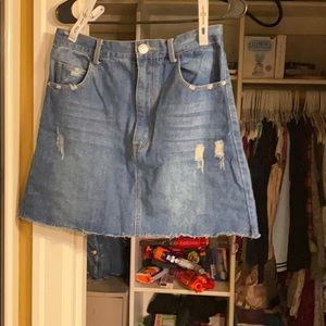 denim skirt